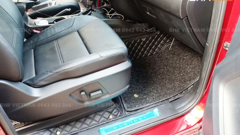 Thảm lót sàn ô tô 5D 6D Ford Everest giá gốc tận xưởng, bảo hành trọn đời